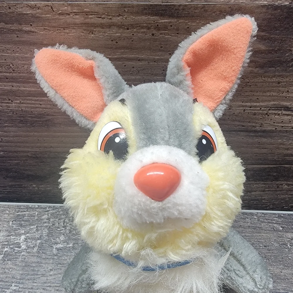 VINTAGE 1985 Walt Disney Productions Thumper Plush Character from Bambi 8